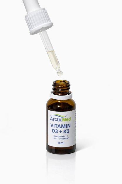 Vitamin D3 + K2 Droppar