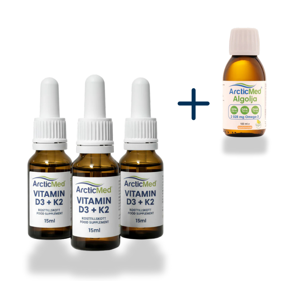 D3- ja K2-vitamiinitipat