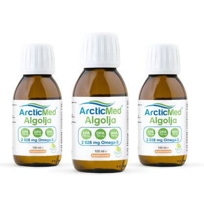 AlgOmega-3 Premium Orange Flavor 3-pakkaus