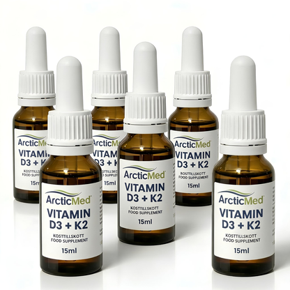 Vitamin D3 + K2 Droppar
