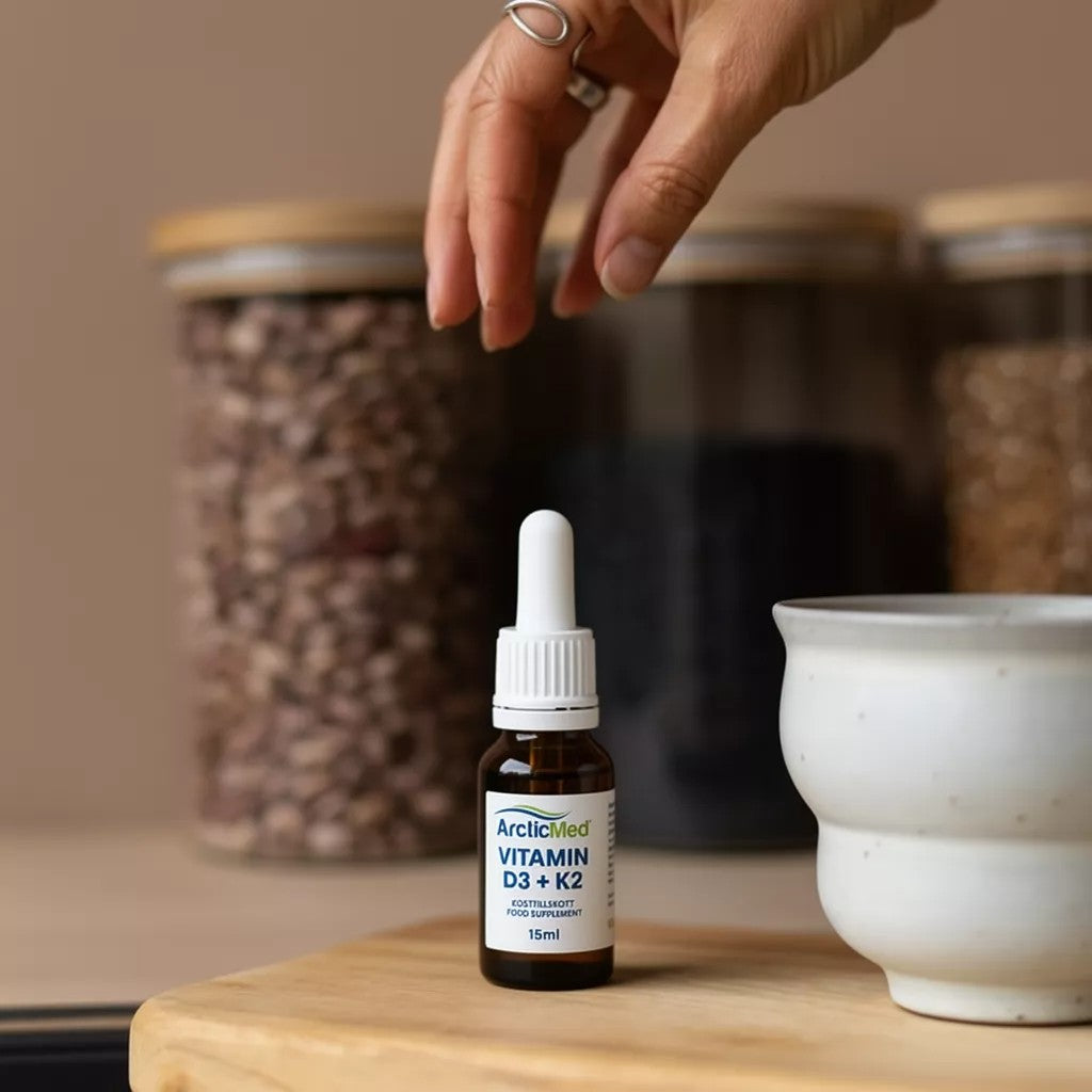 D3- ja K2-vitamiinitipat